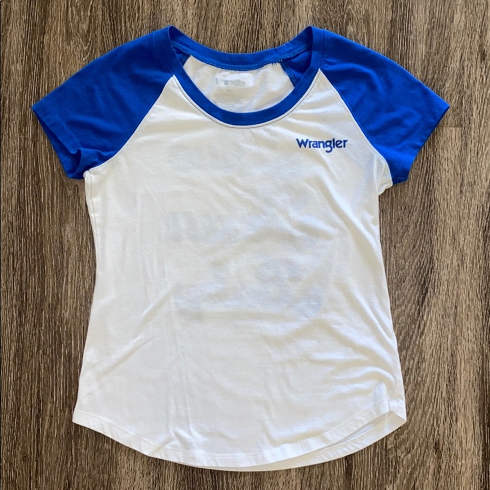 wrangler baseball tee